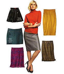 skirts in all lengths for Fall/Winter 2013-14